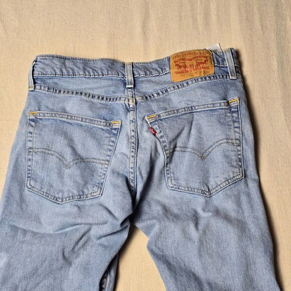 Levis 512 Men's Jeans Blue Size 30x32 Slim Fit Tapered Leg‎ Stretch Denim - Picture 3 of 16